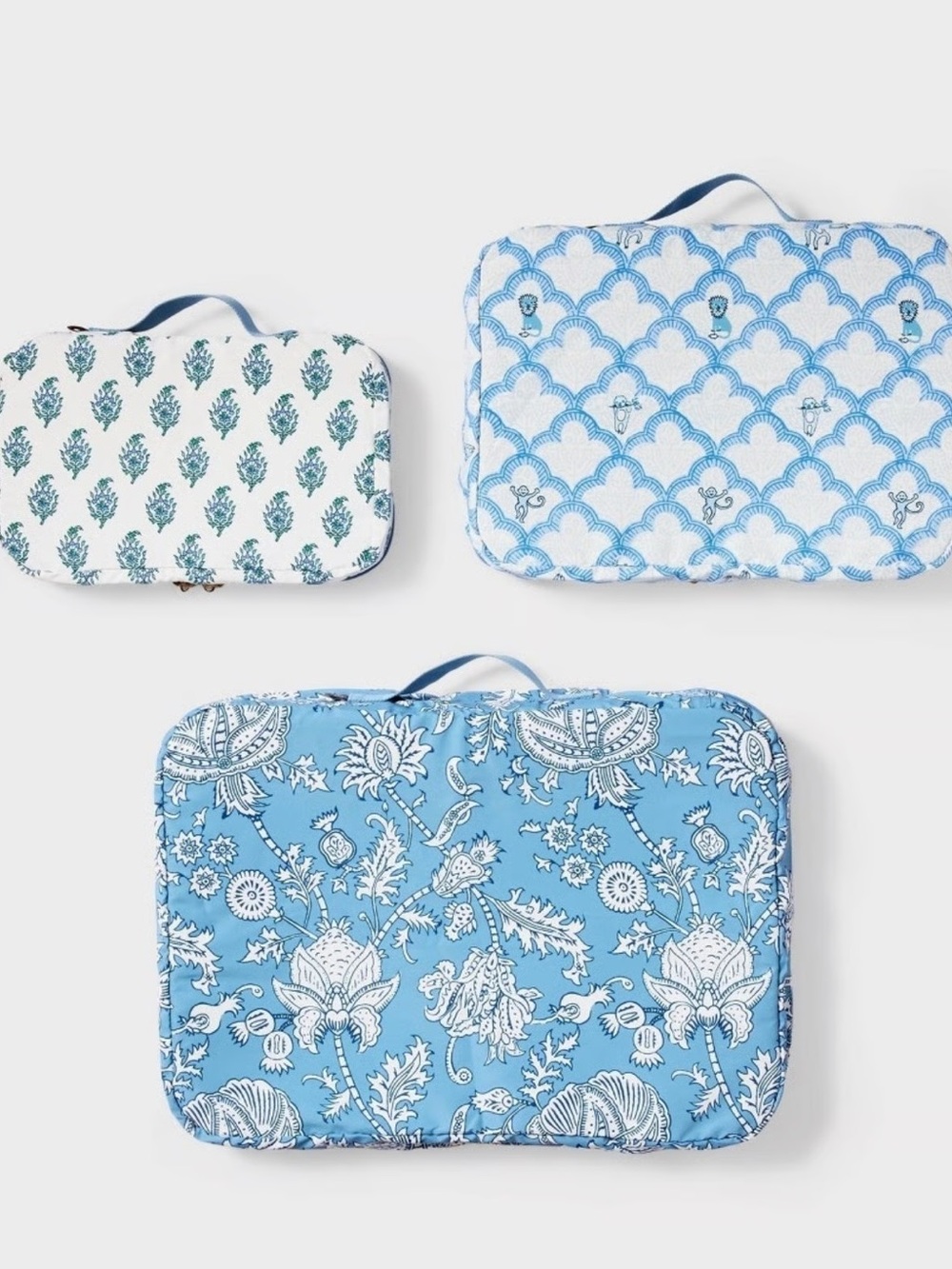 Roller Rabbit x Target packing cubes NWT